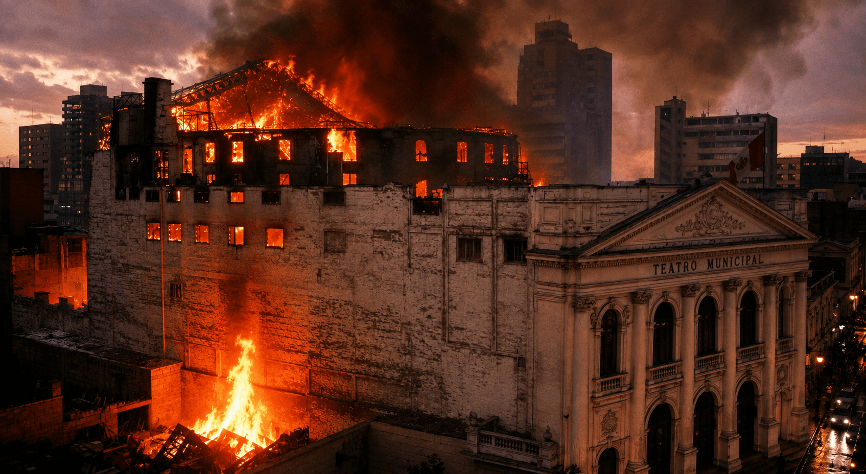 El día en que Lima vio arder su gran templo de las artes